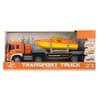 OCIE City Service Камион с платформа и лодка Transport Truck 1:16
