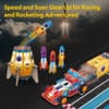 CubicFun 3D пъзел National Geographic STEM 2 в 1 ракета и състезателна кола