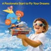 CubicFun 3D пъзел National Geographic STEM Самолет с изстревлачка