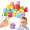 QUERCETTI Конструктор Momy Soft Happy Sound 18ч.