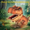 CubicFun Пъзел 3D Dinosaur Тиранозавър 47ч.