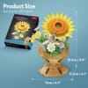 CubicFun Пъзел 3D Flower Bouquet Слънчоглед 102ч.