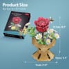 CubicFun Пъзел 3D Flower Bouquet  Роза 120ч.