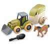 Трактор за сглобяване с Ремарке и Кон Farm Truck