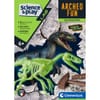 CLEMENTONI ARHEO FUN Разкрий Скелет Динозавър Velociraptor Glow in The Dark