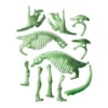 CLEMENTONI ARHEO FUN Разкрий Скелет Динозавър Triceratops Glow in The Dark