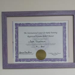 Сертификат на Мая Цветкова