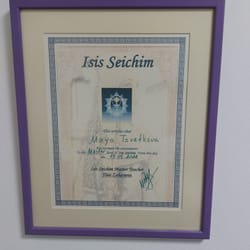 Сертификат на Мая Цветкова