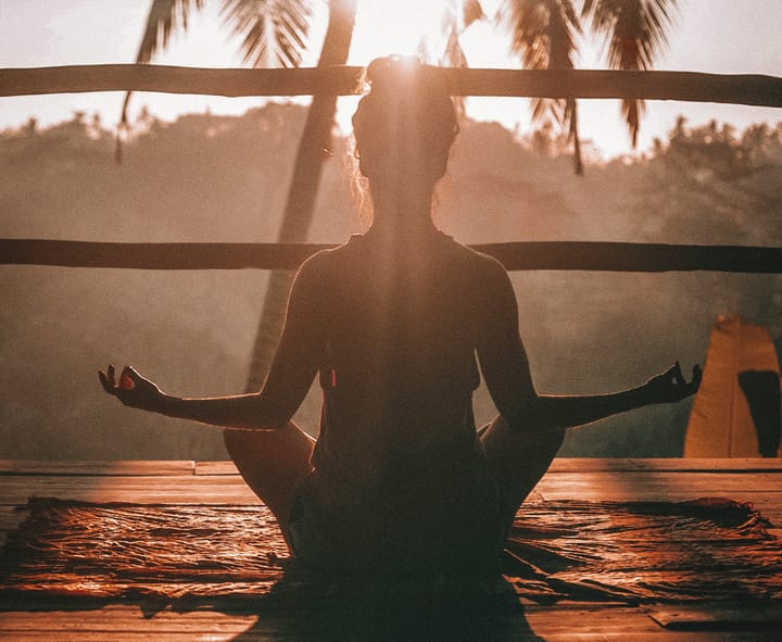 йога медитация