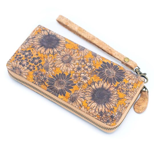 Дамски портфейл от корк  - Vegan cork wallet