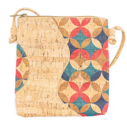 Дамска чанта от корк -  Crossbody