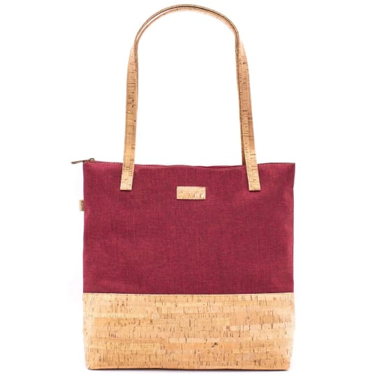 Дамска чанта от корк  -BAG-2057