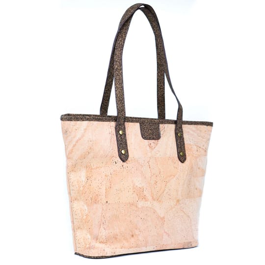 Дамска торба от естествен корк 