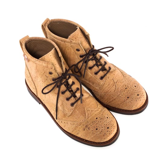 Дамски боти от корк