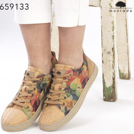 Дамски кецове от корк - 659133