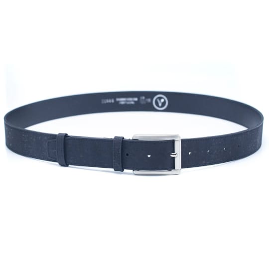 Мъжки колан от корк син цвят  L-571