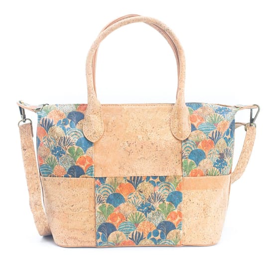 Дамска чанта от корк модел BAGF-028