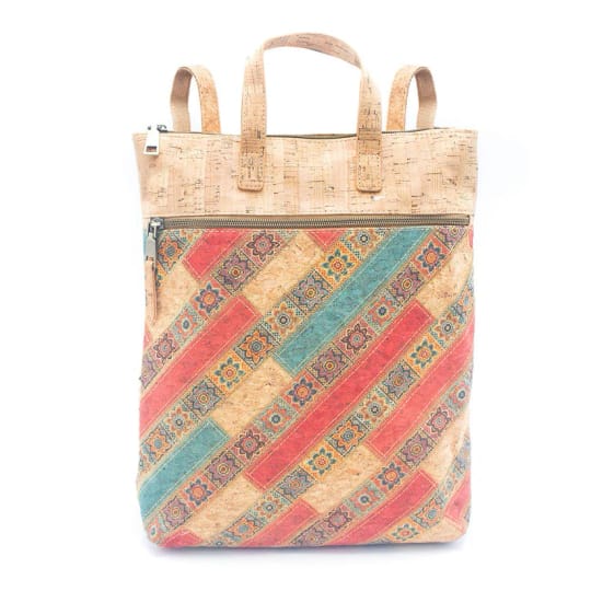 Дамска раница флорален принт модел BAGF-062-E