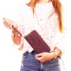 Дамски портфейл в кафяв цвят