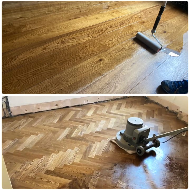 Finishing floor