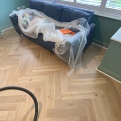 engineered herringbone floor