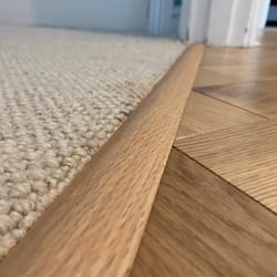 solid oak threshold reducer 