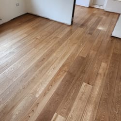 engineered floor finish on site london
