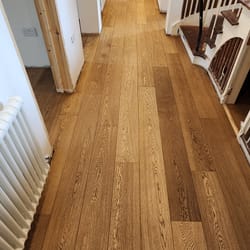engineered floor finish on site london