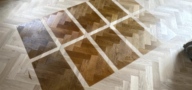 wood floor staining samples