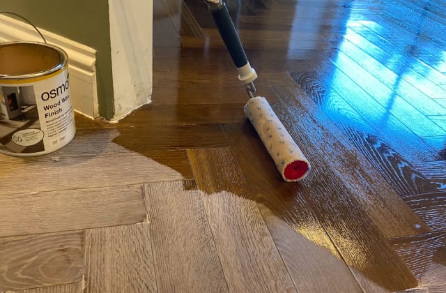 food floor re-oiling