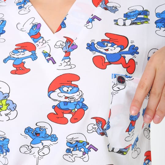 шарена туника на смърфове