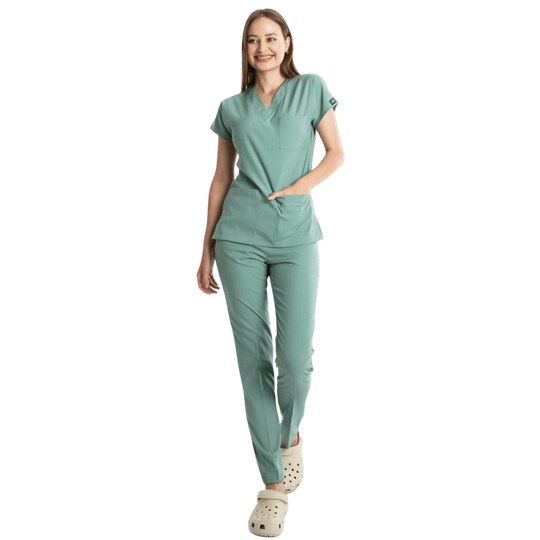 Медицински екип Core-Flex бадемовозелен