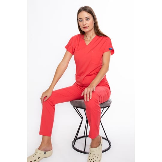 Медицински екип Core-Flex светлочервен