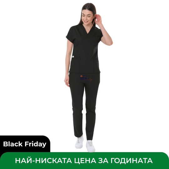 Медицински екип Platinum черен