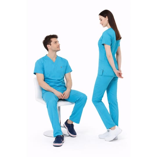 Медицински екип Flexcool тюркоазено