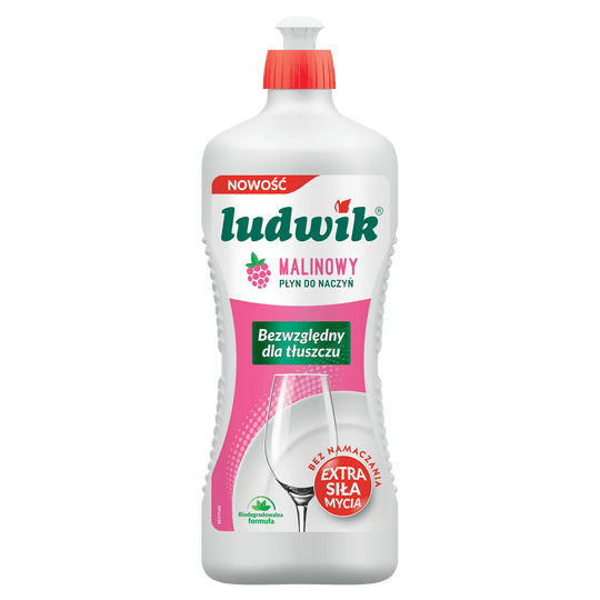 Ludwik Препарат за съдове с аромат на малина 0.900л.