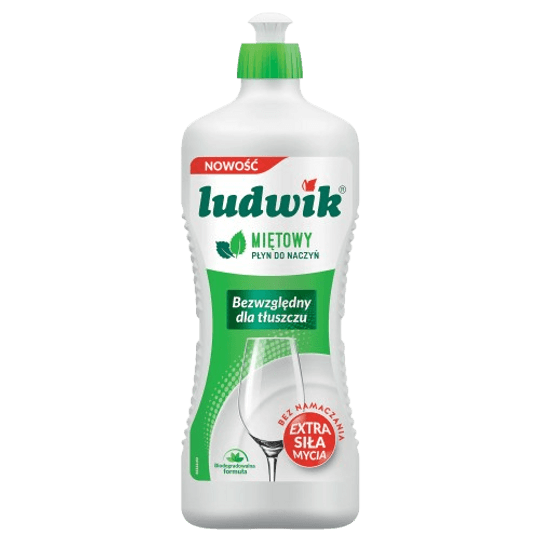 Ludwik Препарат за съдове с аромат на мента 0.900л.