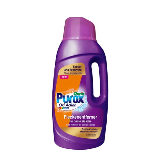 Purox Oxi Препарат за Премахване на Петна за Цветни Тъкани 1.5л.