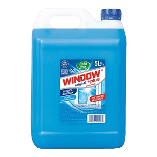 Window Plus Препарат за почистване на стъкла с амоняк 5л.