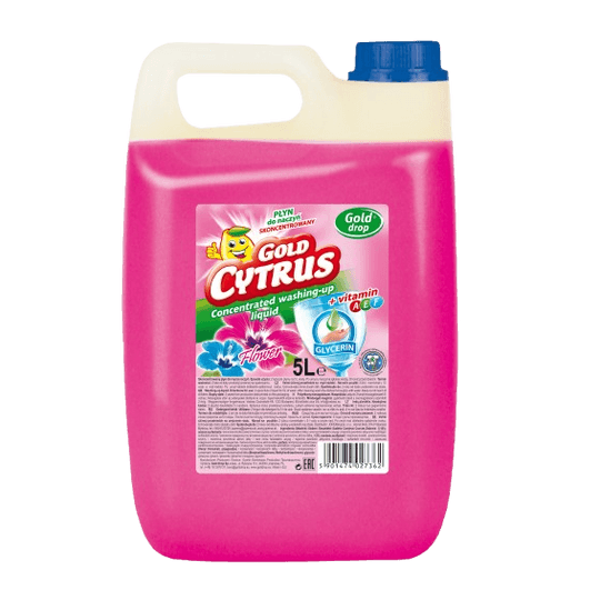 Препарат за съдове Gold Cytrus Цветя 5л.