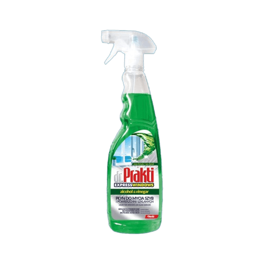 Препарат за почистване на стъкла Dr. Prakti Alcohol & Vinegar 1л.