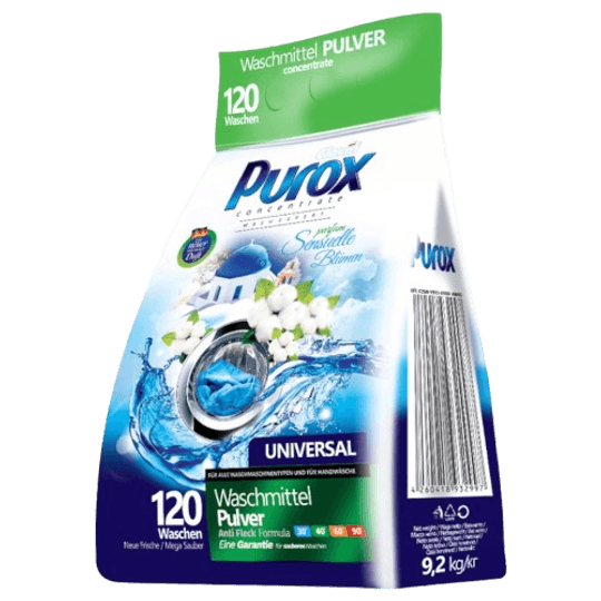 Purox Universal Парфюмиран прах за пране 9,2 кг
