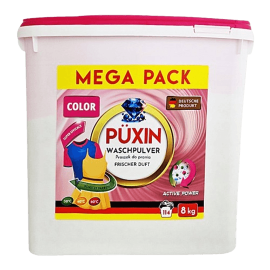 Puxin Mega Pack 8kg за цветно пране
