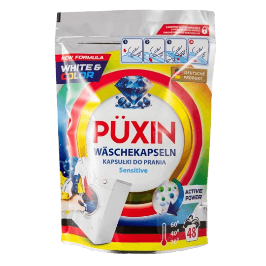 Капсули за пране PUXIN Universal - МЕГА ПАКЕТ 48 БР.