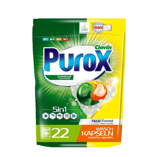 Purox Капсули за пране за универсално пране