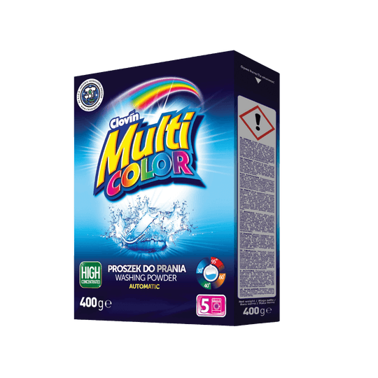 Прах за пране Clovin Multicolor 400г. за цветно