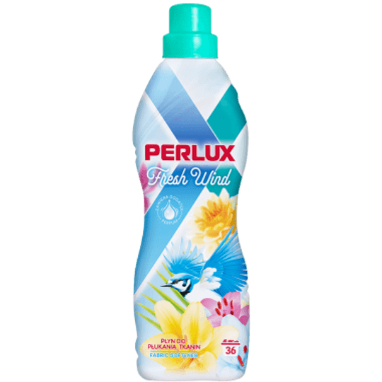 Perlux Fresh Wind – Омекотител за пране с аромат на свеж вятър 0.900л.