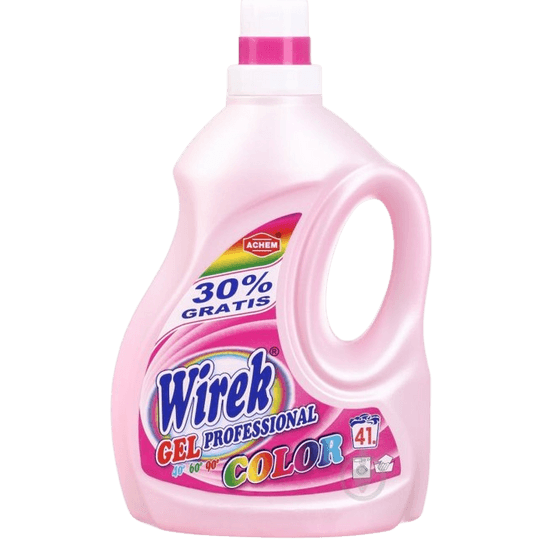 Wirek Gel Professional Color – Гел за цветно пране, 2 л.