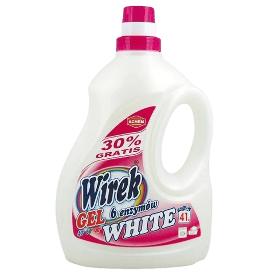 Wirek Gel White – Гел за бяло пране с 6 ензима, 2 л.
