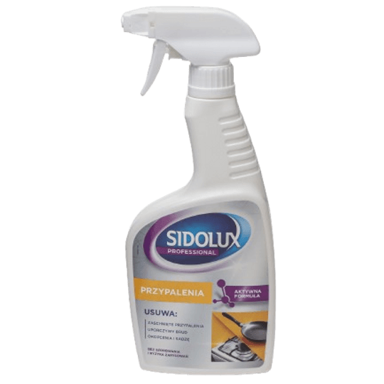 Sidolux Professional – Спрей против загорели замърсявания, 500 мл.